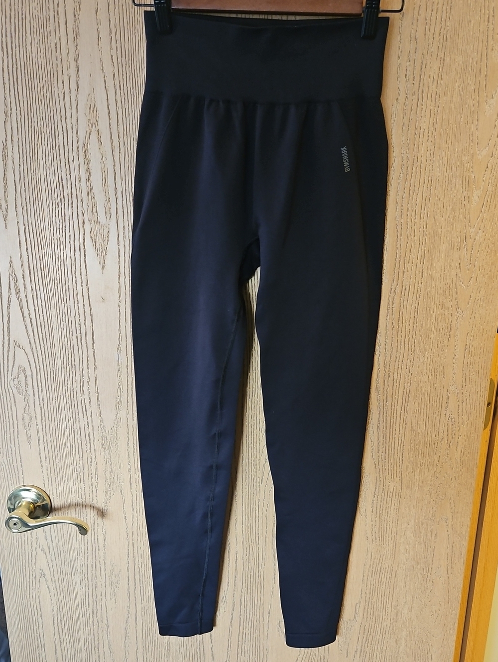 Gymshark Navy High-Rise Kids Leggings